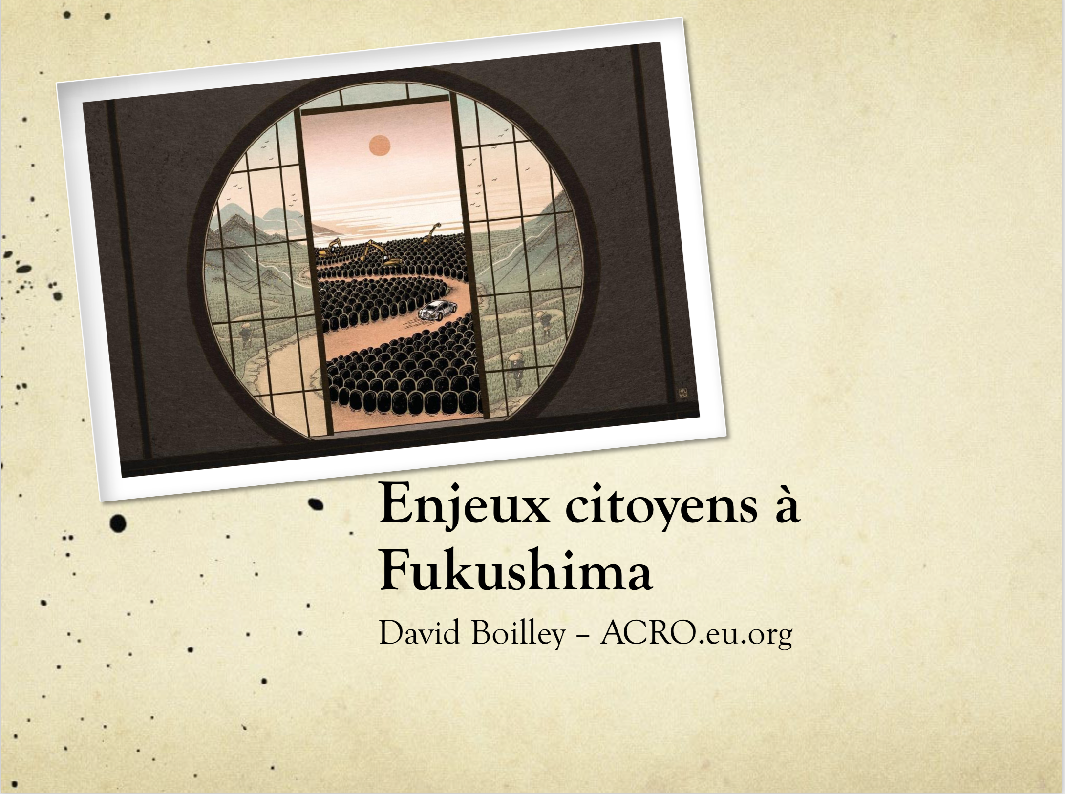 Enjeux citoyens à Fukushima