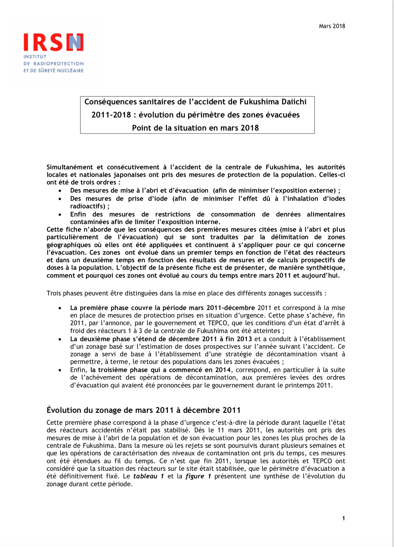 Conséquences sanitaires de l’accident de Fukushima Daiichi 