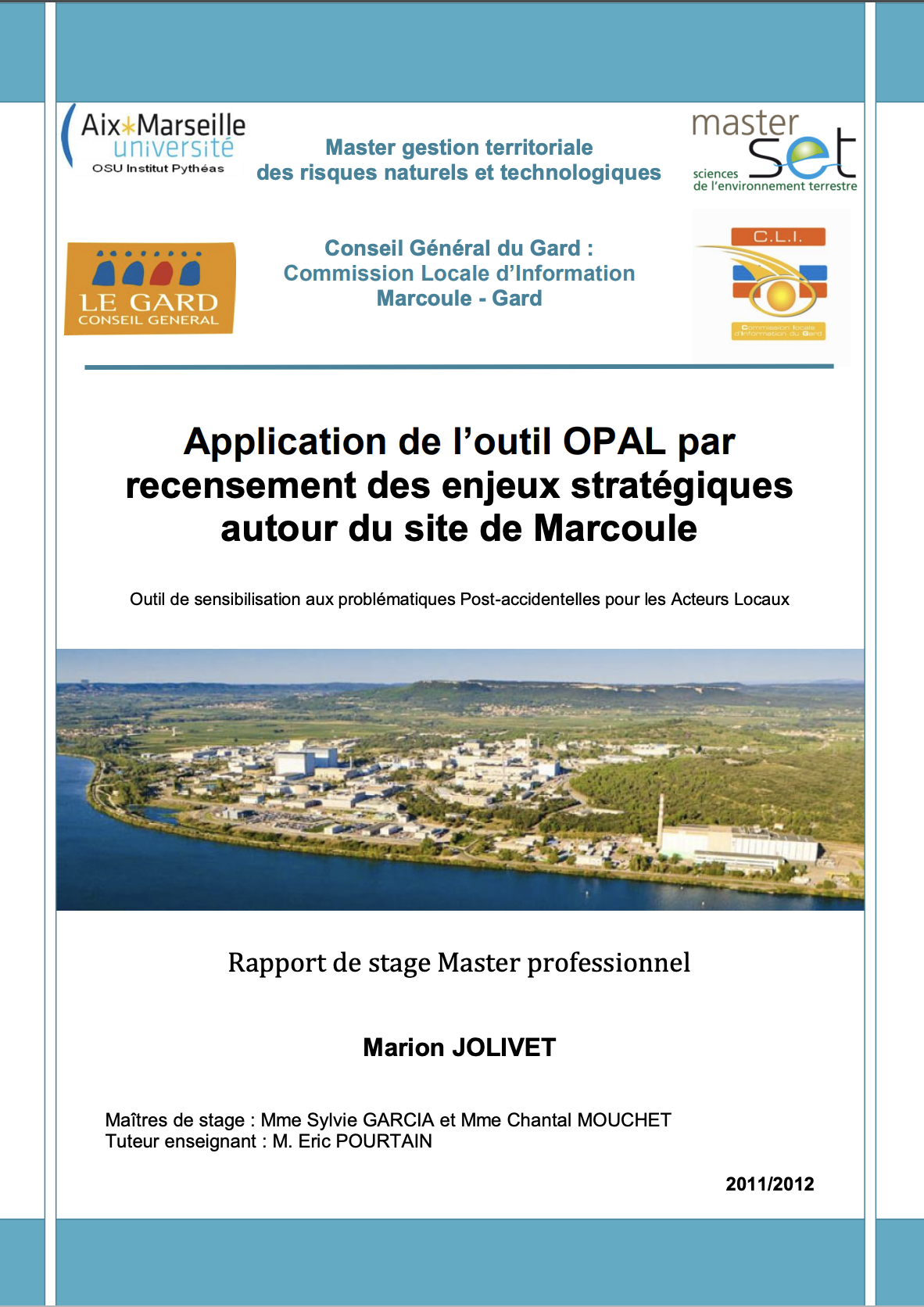 Application de l’outil OPAL