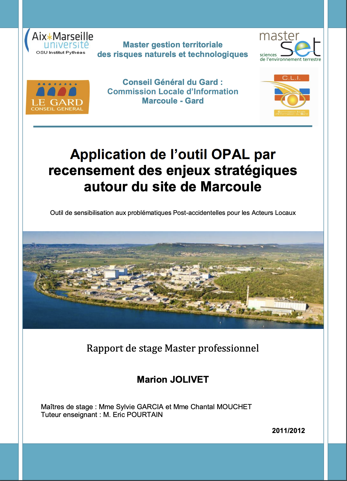 Application de l’outil OPAL